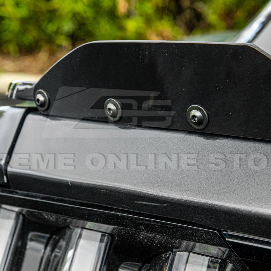 Ford Mustang S550 EOS Performance Track Style Smoke Carbon Wickerbill Spoiler Flap Insert 2015-2023
