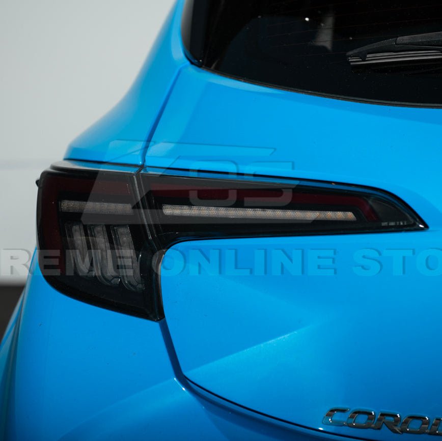Corolla Hatchback GR Sequential LED Clear Rear Taillights 2019-Up
