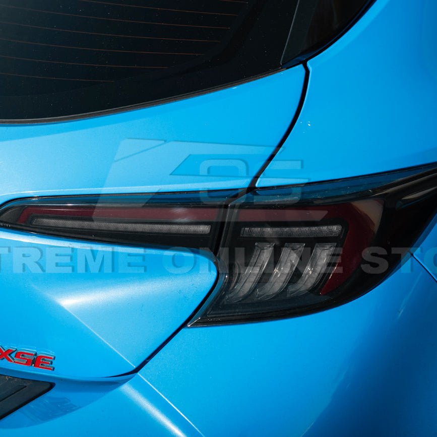 Corolla Hatchback GR Sequential LED Clear Rear Taillights 2019-Up