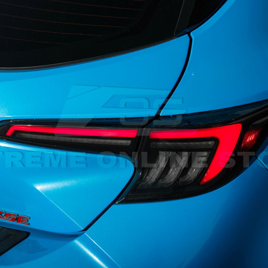 Corolla Hatchback GR Sequential LED Clear Rear Taillights 2019-Up