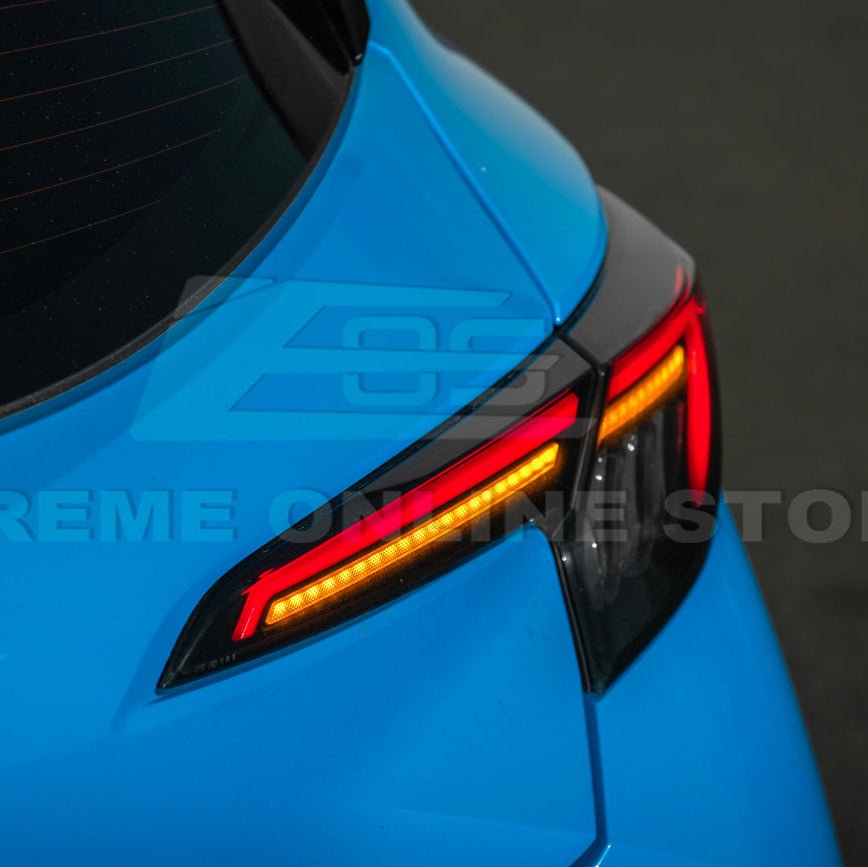 Corolla Hatchback GR Sequential LED Clear Rear Taillights 2019-Up