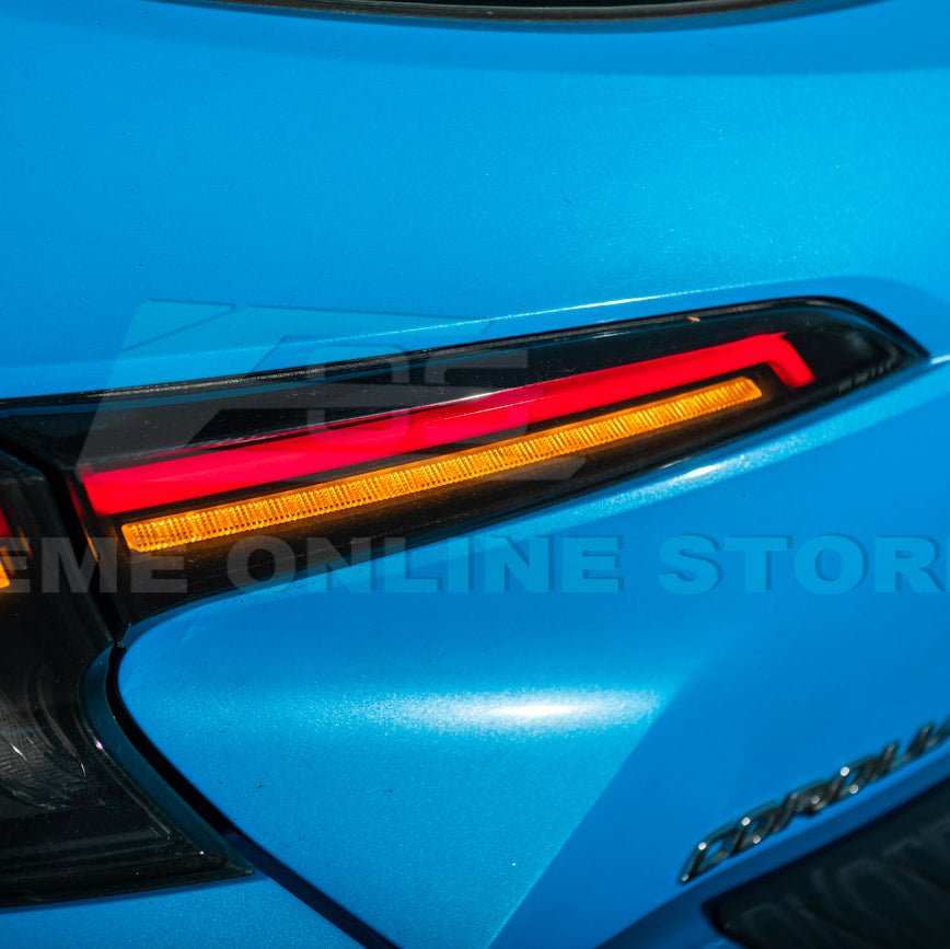 Corolla Hatchback GR Sequential LED Clear Rear Taillights 2019-Up