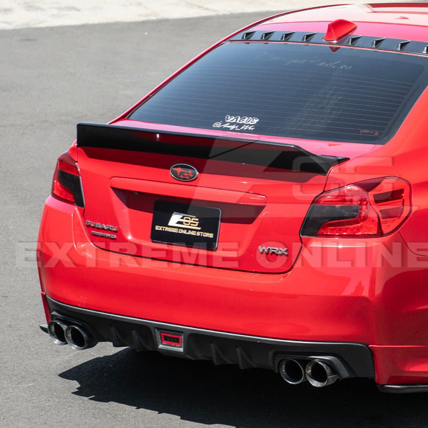 Subaru WRX STI VA RB Duckbill Style Carbon Fiber Rear Trunk Spoiler 2015-2021