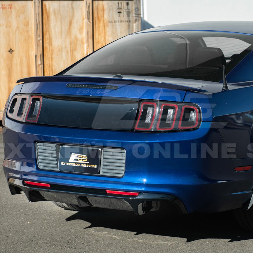 Ford Mustang S197 GT500 Style Rear Bumper Diffuser 2013-2014