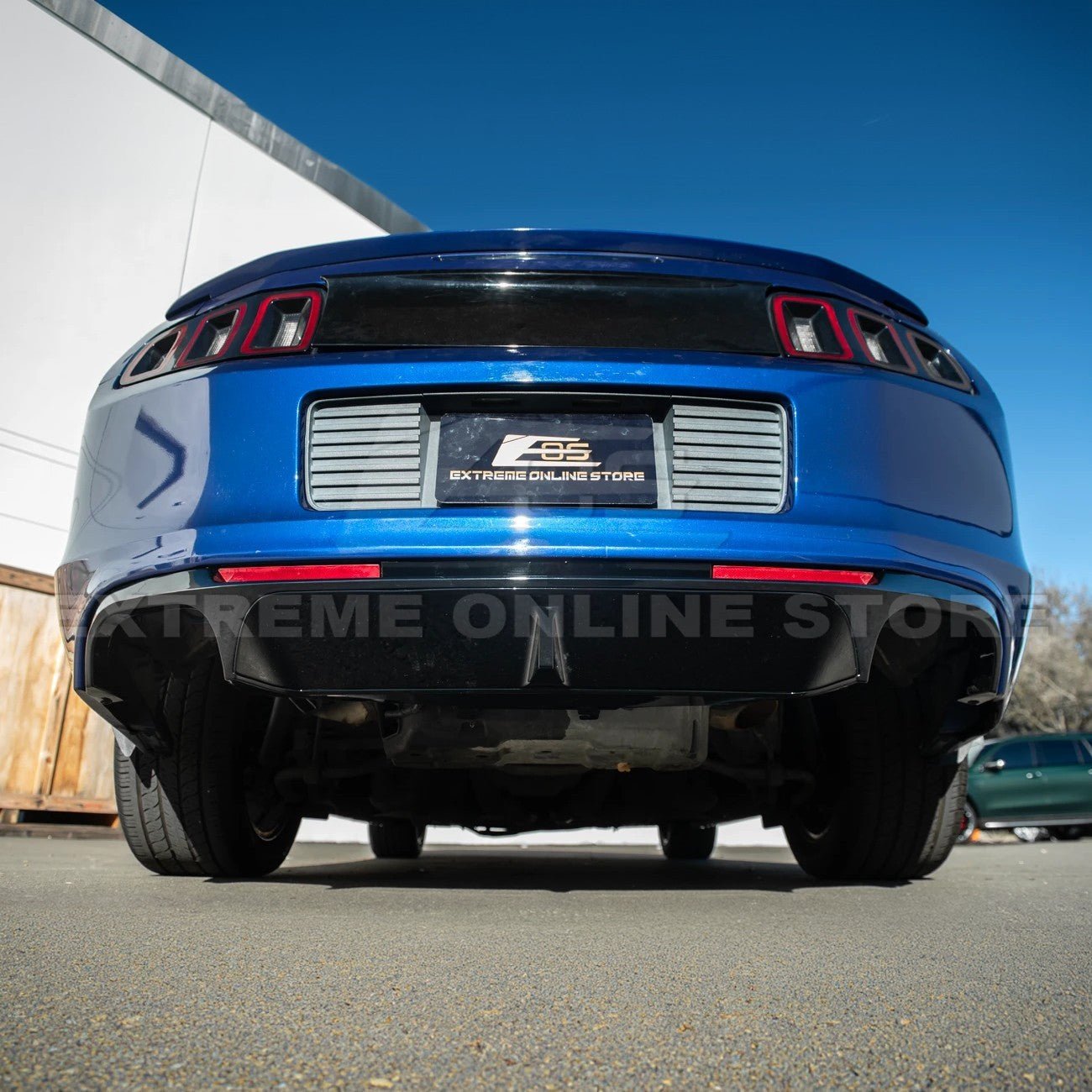 Ford Mustang S197 GT500 Style Rear Bumper Diffuser 2013-2014