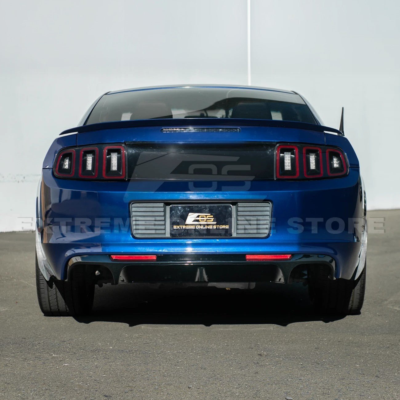 Ford Mustang S197 GT500 Style Rear Bumper Diffuser 2013-2014