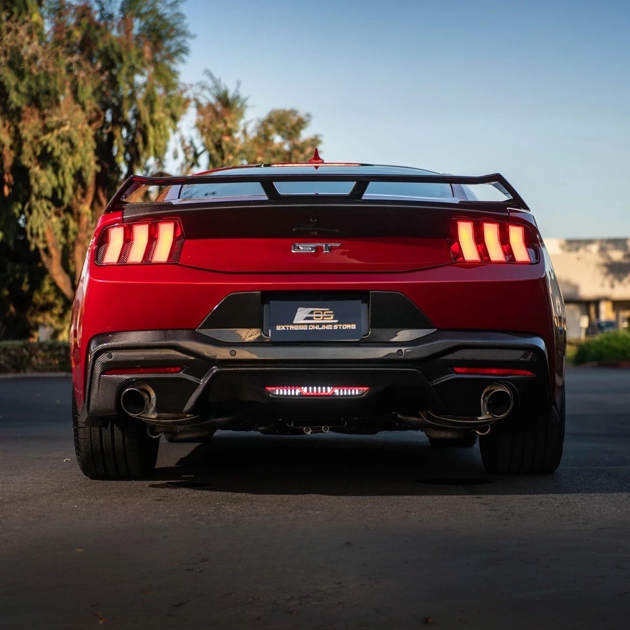 Ford Mustang S650 Crystal Smoke LED Third Brake Reverse Light 2024-Up