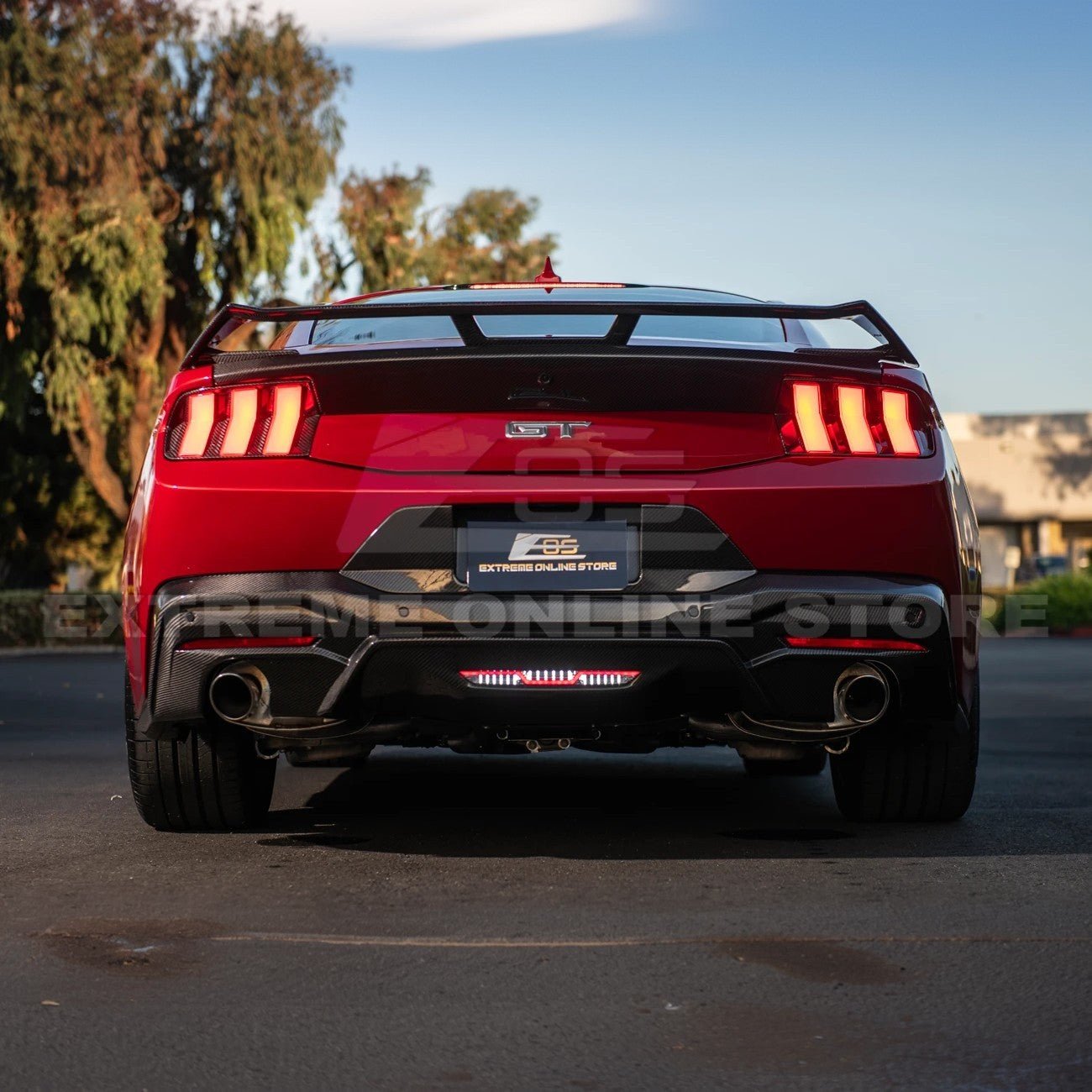 Ford Mustang S650 Crystal Smoke LED Third Brake Reverse Light 2024-Up