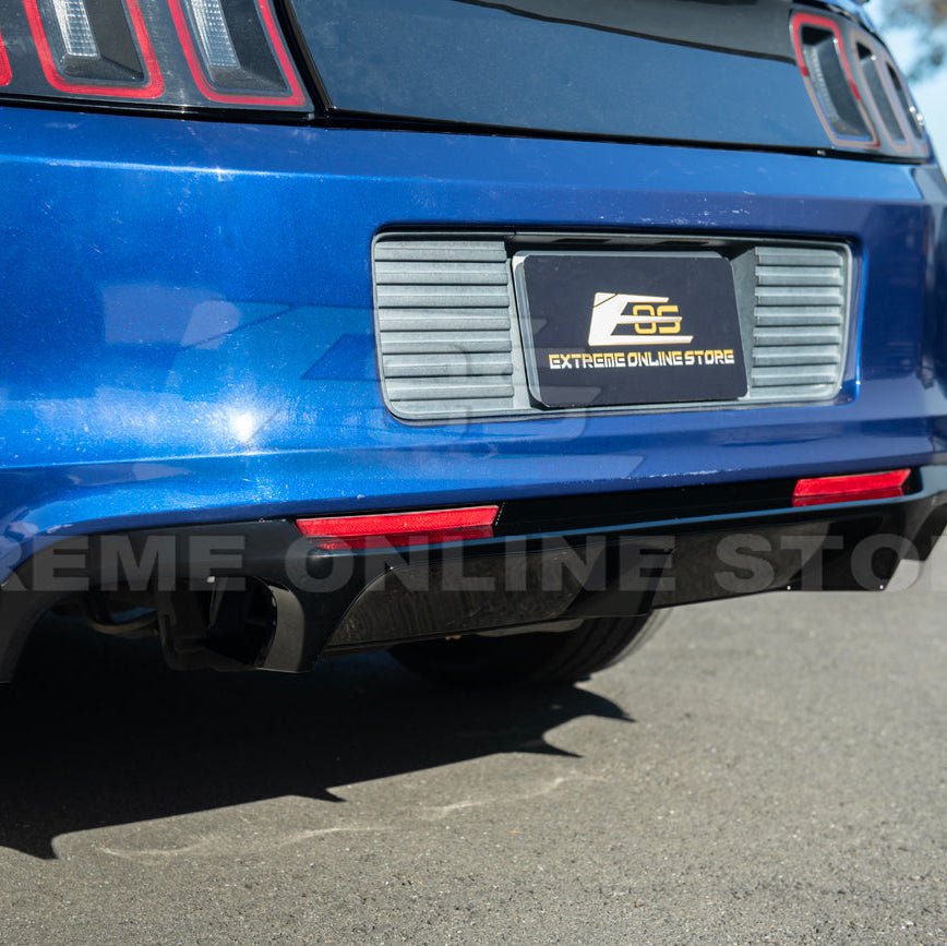 Ford Mustang S197 GT500 Style Rear Bumper Diffuser 2013-2014
