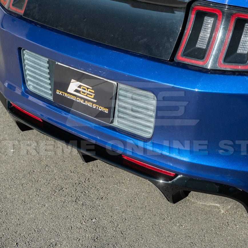 Ford Mustang S197 GT500 Style Rear Bumper Diffuser 2013-2014