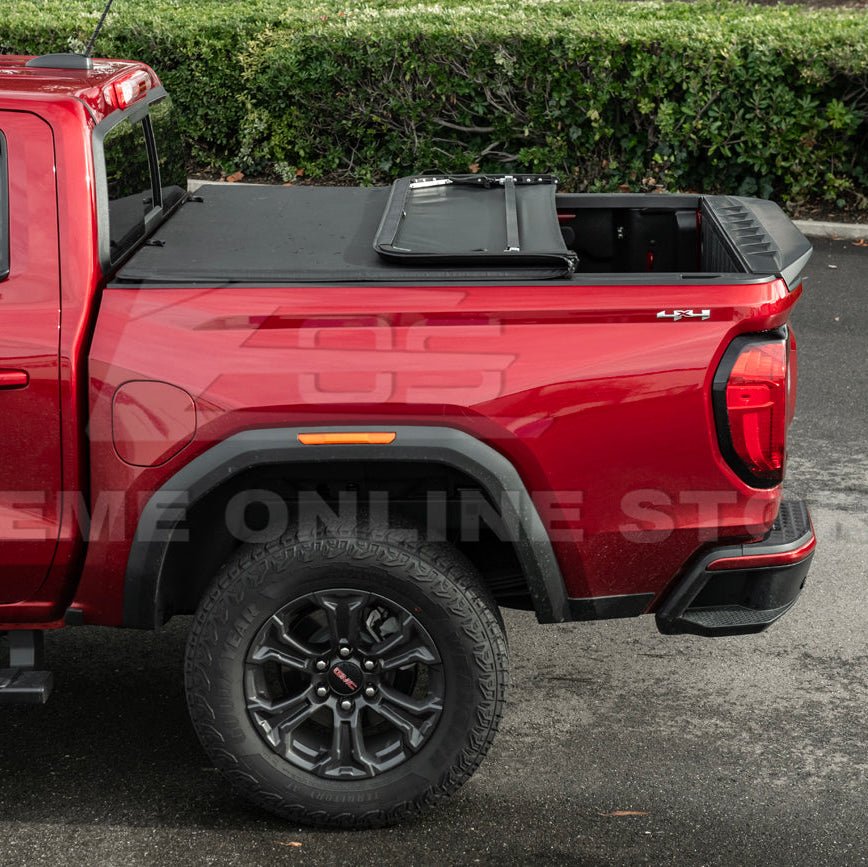 Chevrolet Colorado GMC Canyon Street Series Matte Black Rear Tailgate Spoiler 2024-Up