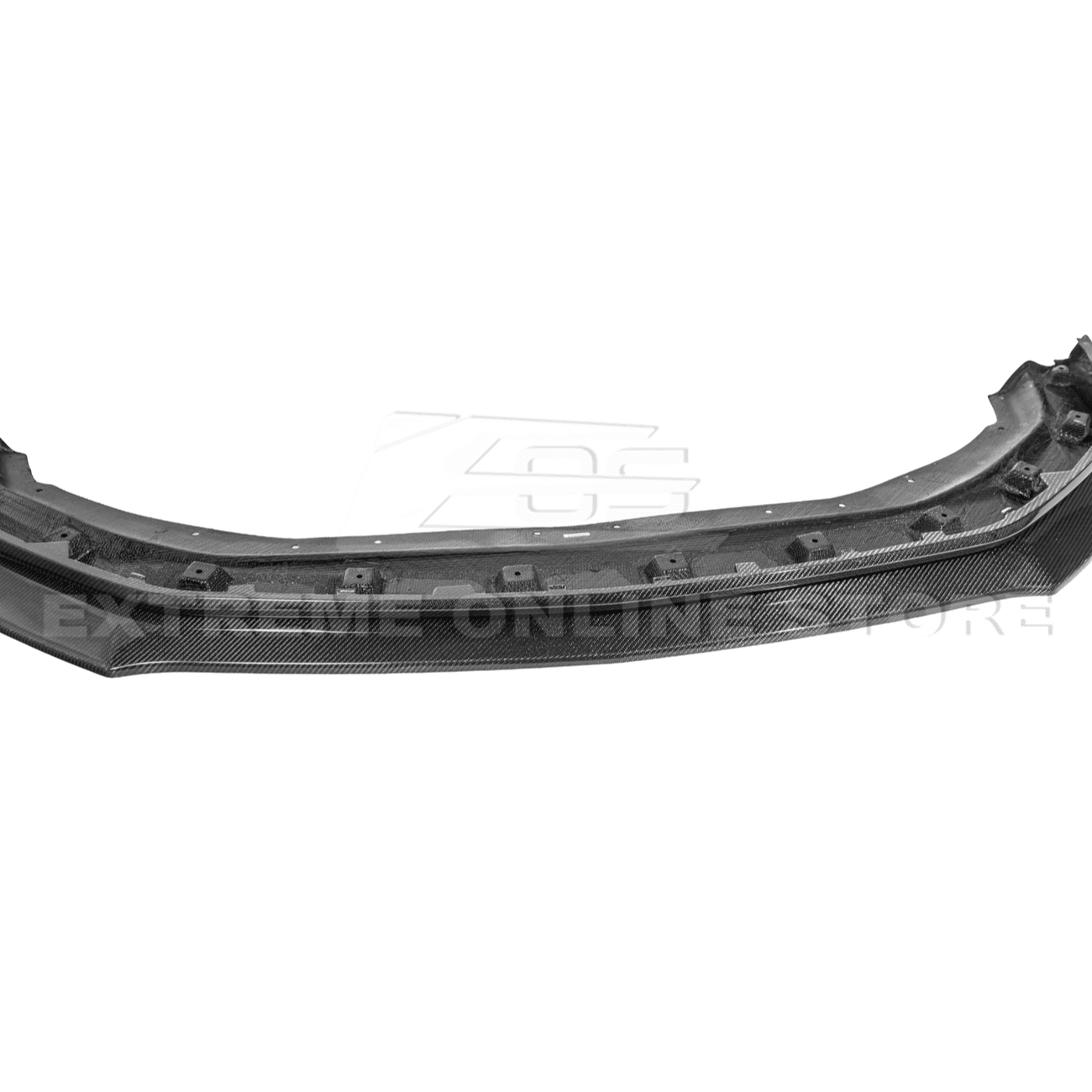 2024+ Ford Mustang Front BumpFord Mustang S650 Dark Horse Factory Style Carbon Fiber Front Bumper Lip Splitter Panel 2024-Uper Lip Splitter Panel