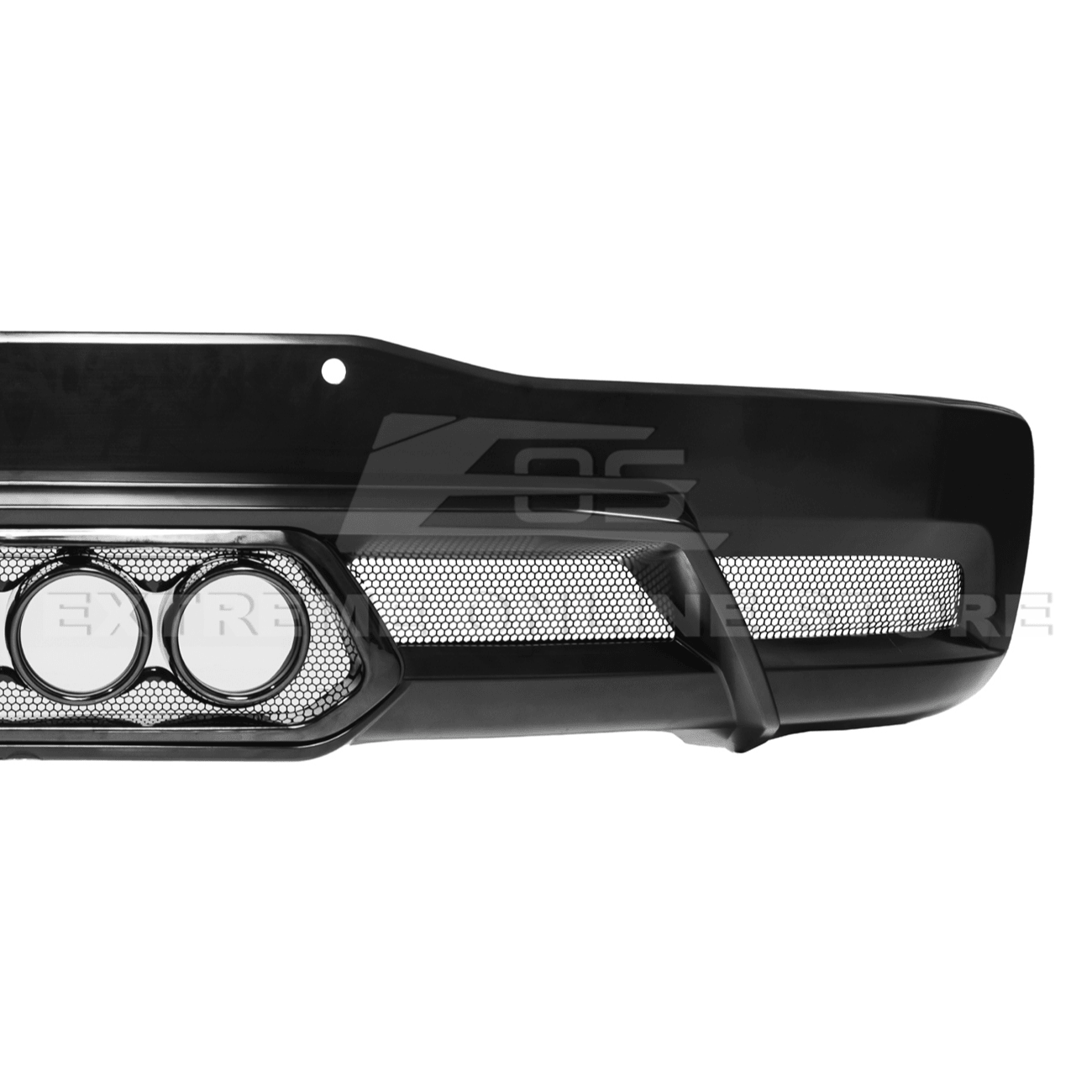 Chevrolet Corvette C8 Z06 Package Style Matte Black Rear Center Quad Exit Diffuser 2020-Up