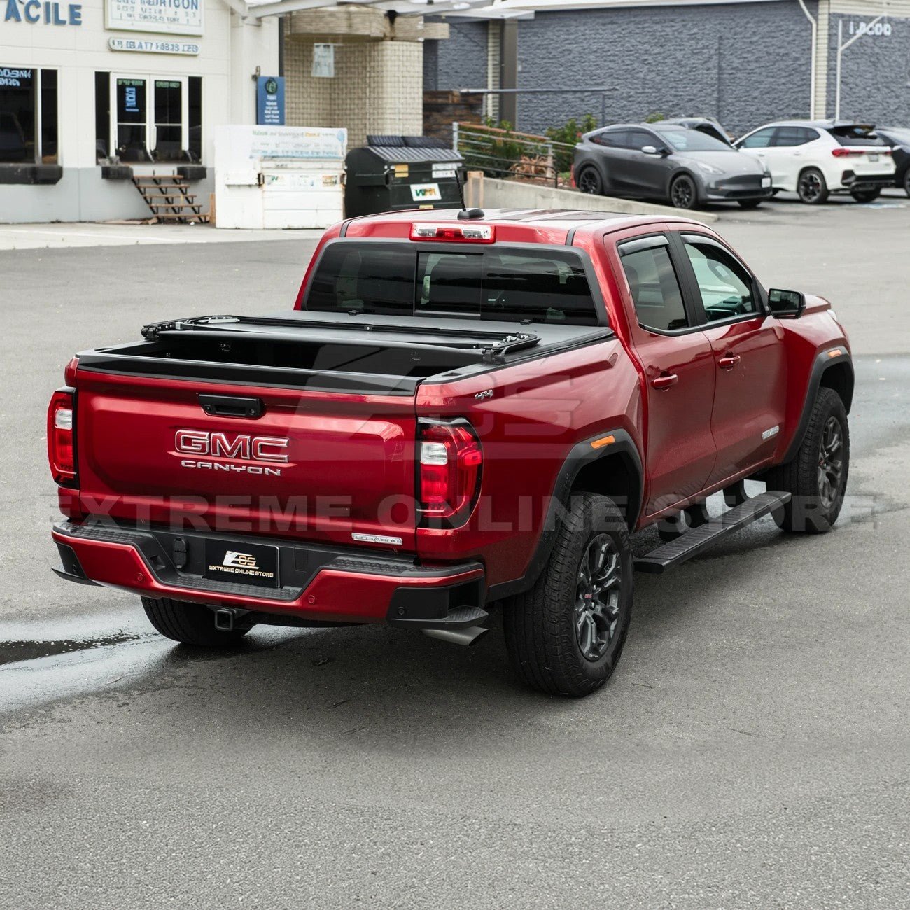 Chevrolet Colorado GMC Canyon Street Series Matte Black Rear Tailgate Spoiler 2024-Up
