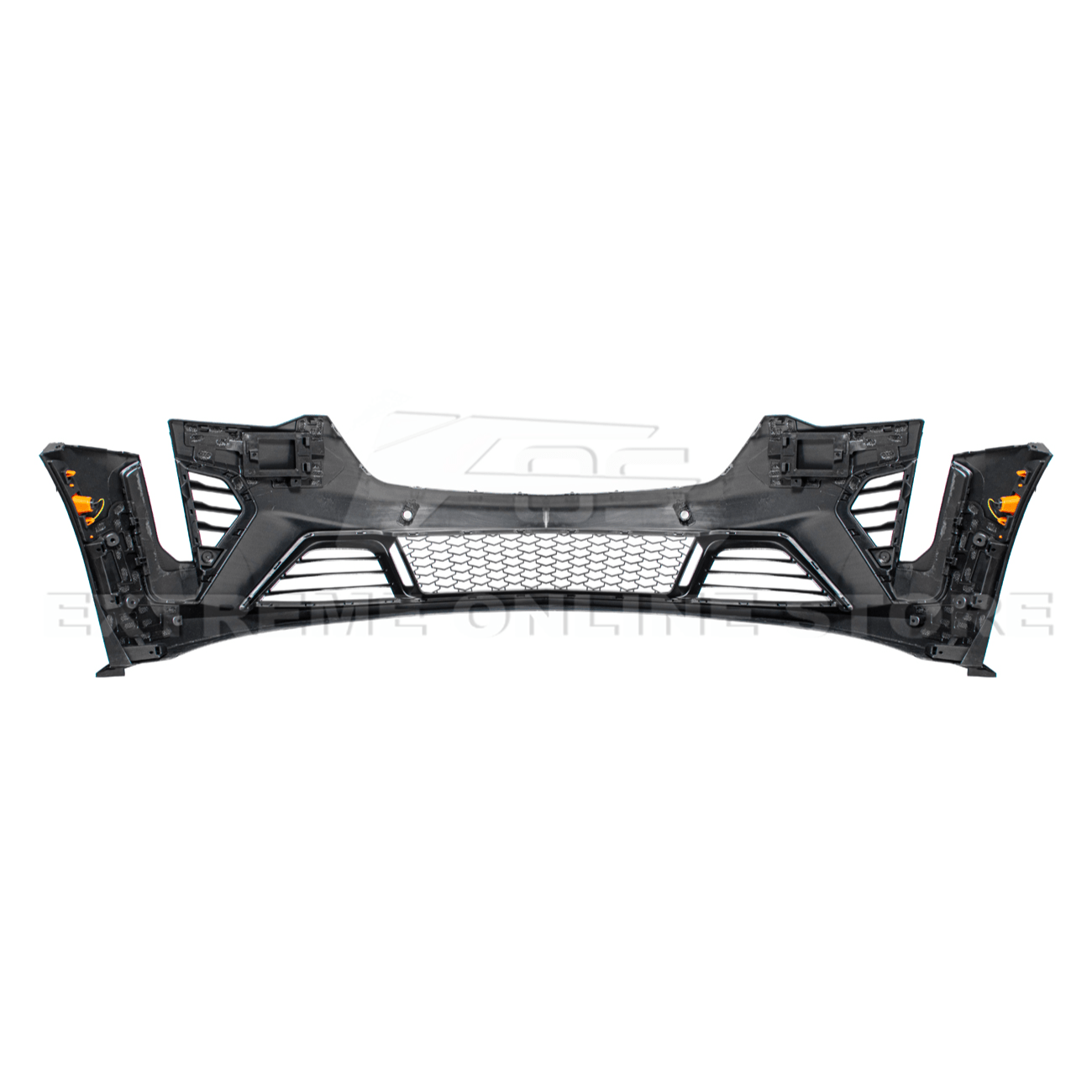 Cadillac CT4 CT4-V Blackwing Style Primed Black Front Bumper Conversion Kit 2020-Up