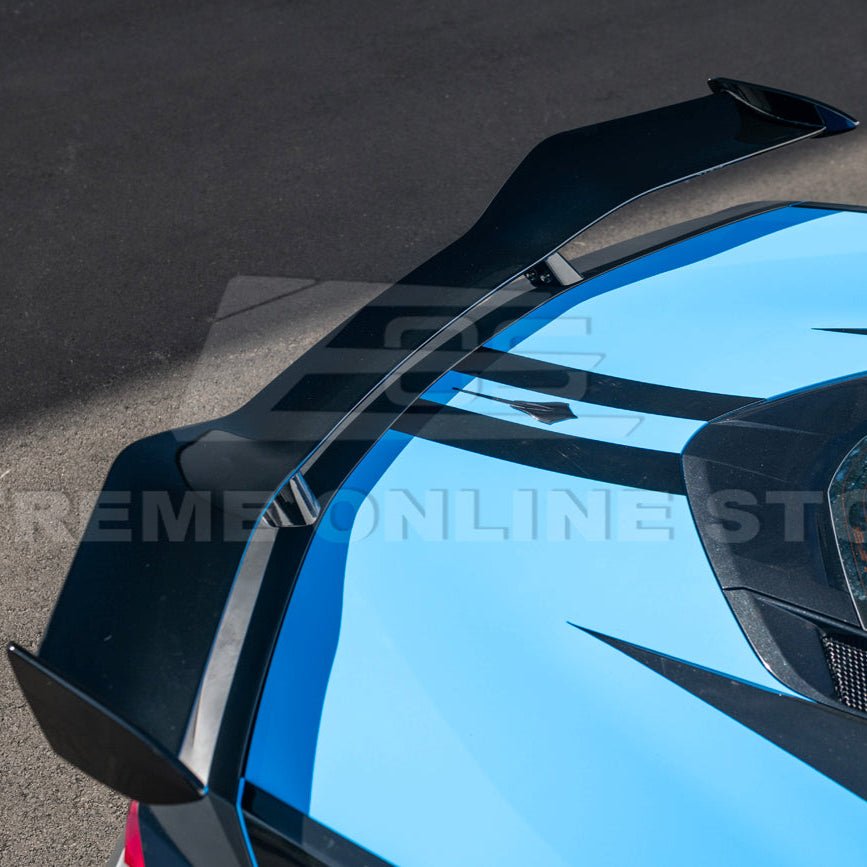 Chevrolet Corvette C8 Stingray Z06 Style Rear Bumper Spoiler Conversion Kit 2020-Up
