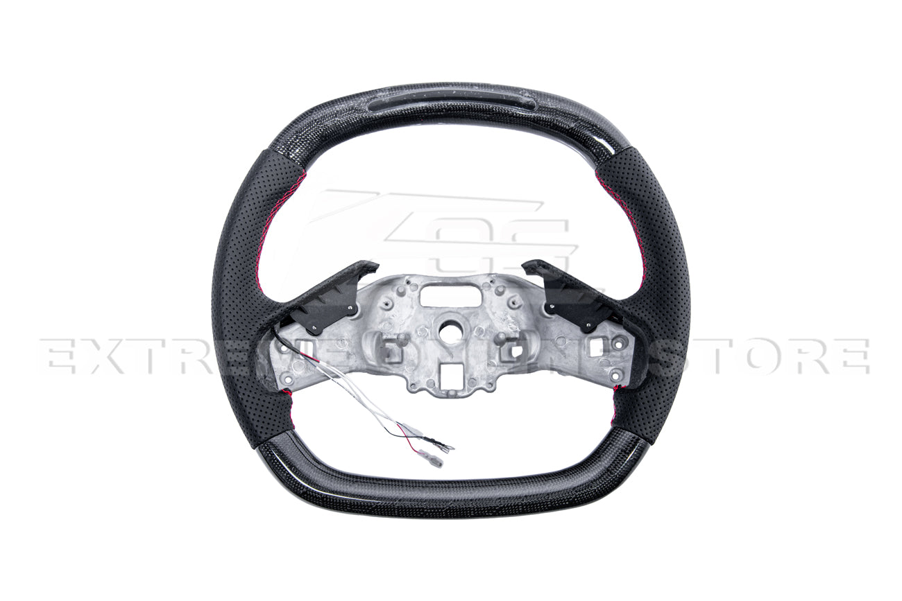 Corvette C8 Carbon Fiber Steering Wheel (Custom Order)