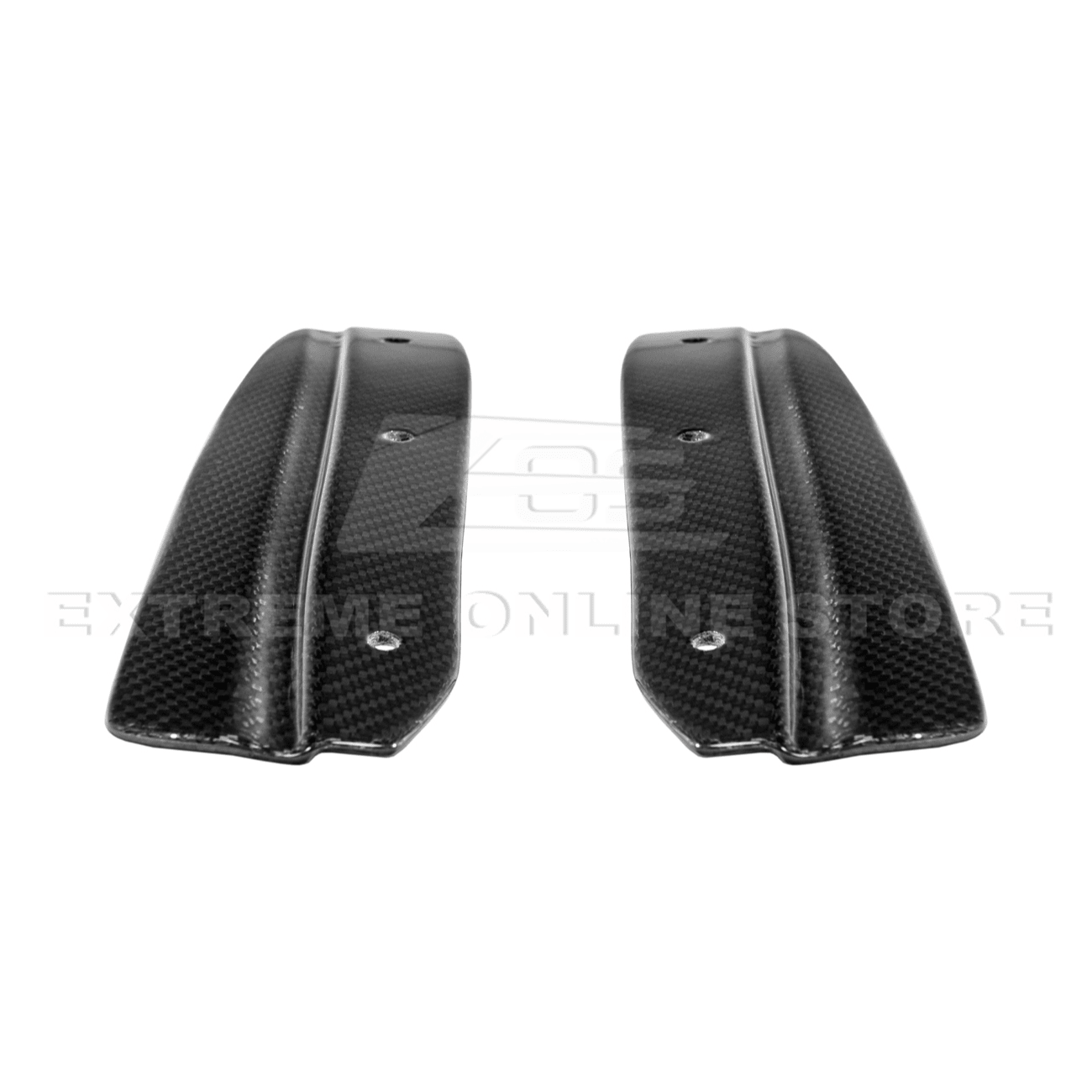 Cadillac CT4-V Blackwing Carbon Fiber Front Splitter Side Wheel Arch 2020-Up