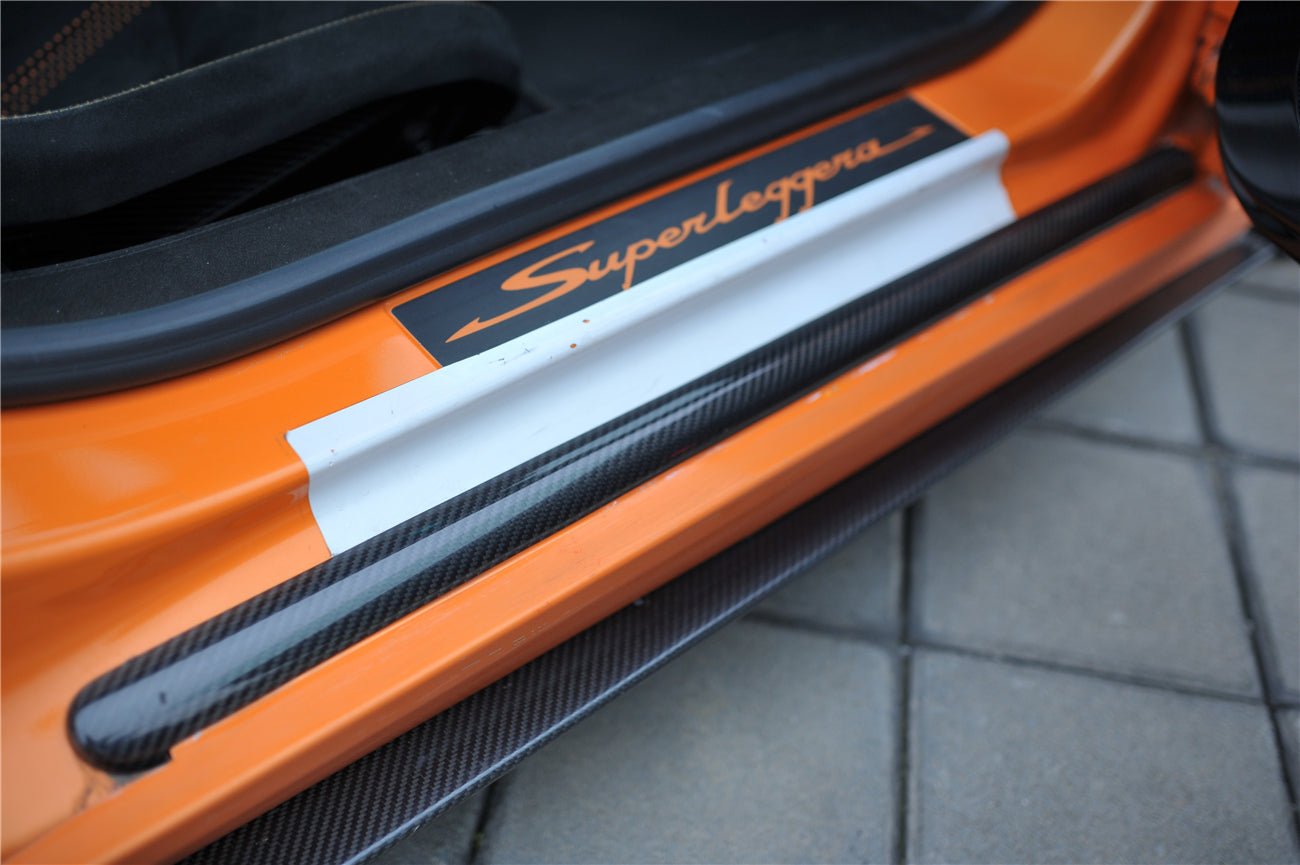 2004-2008 Lamborghini Gallardo Carbon Fiber Door Sills Steps Cover - DarwinPRO Aerodynamics