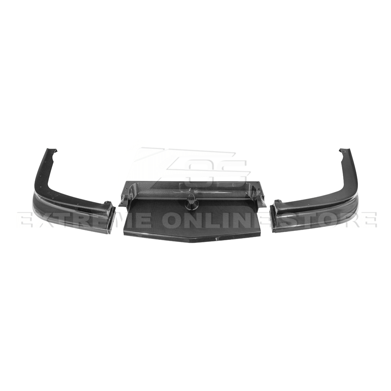 Chevrolet Corvette C5 ZR1 Style Gloss Black Front Lip Side Skirts Rear Spoiler Kit 1997-2004