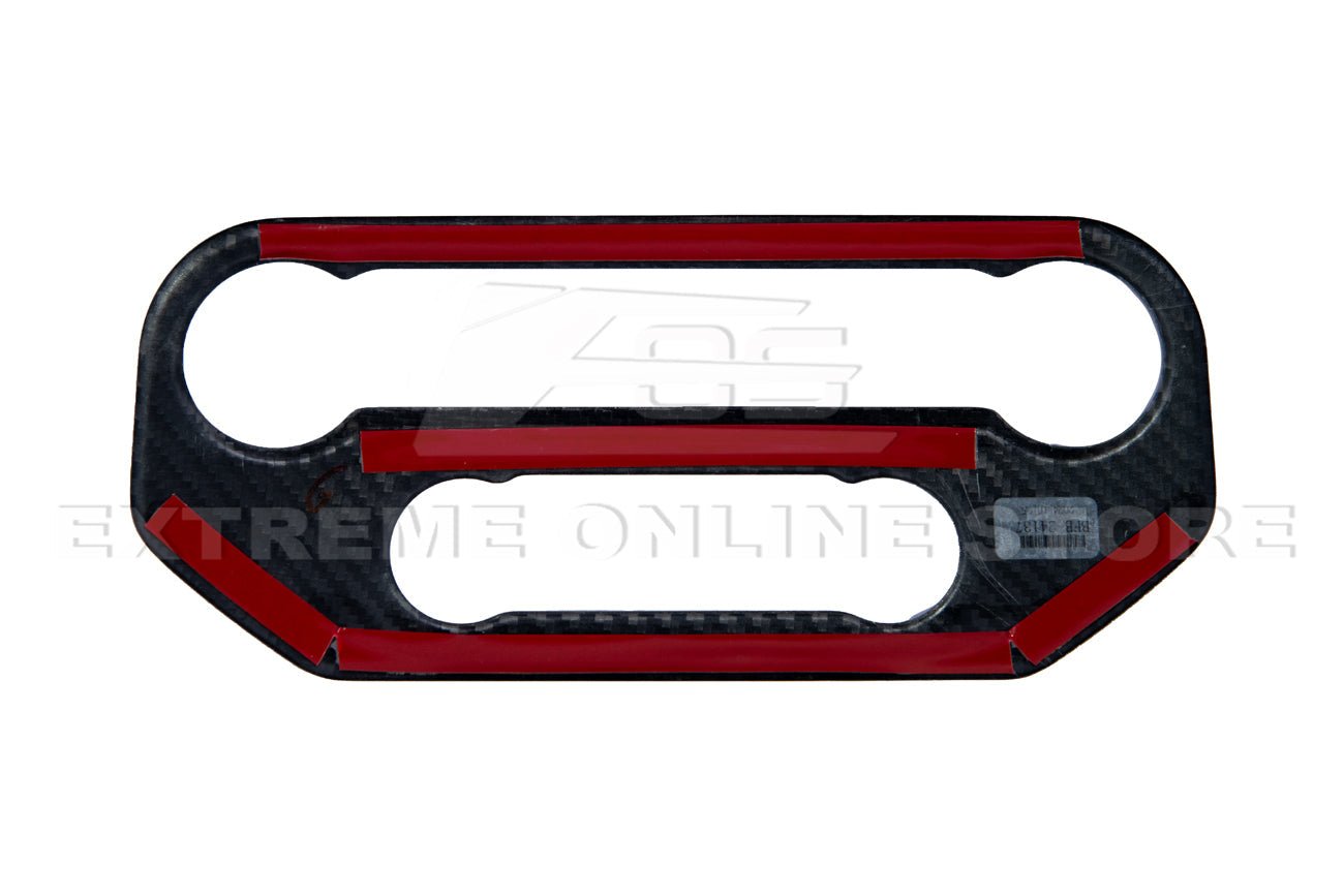 Ford Bronco Factory Style Carbon Fiber Center Console AC Control Panel Trim 2021-Up