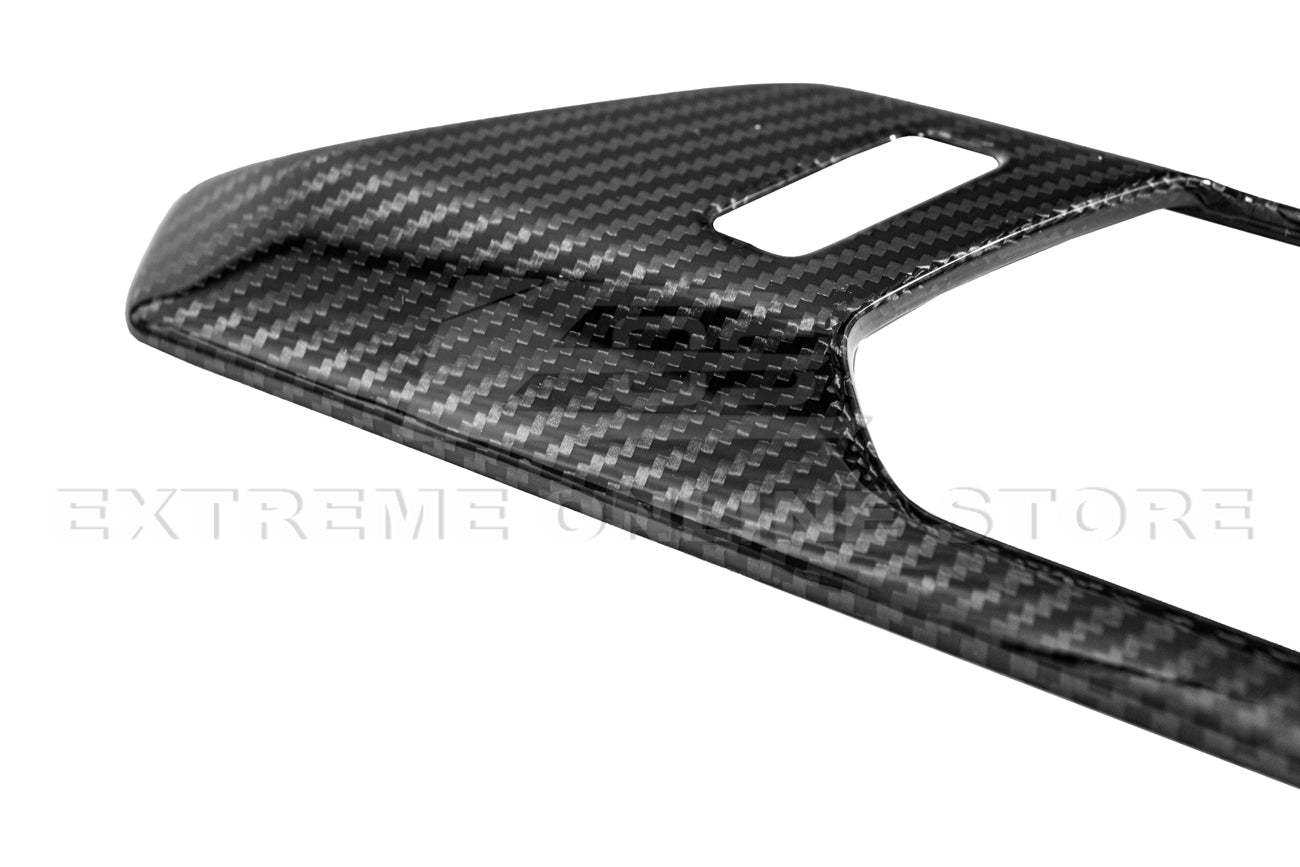 Ford Bronco Factory Style Carbon Fiber Front Door Handle Trim Cover Pair 2021-Up