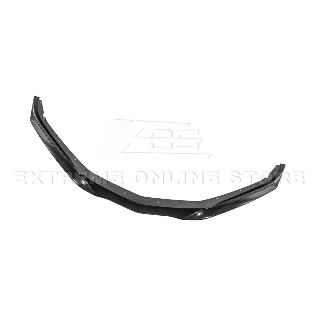 Chevrolet Camaro SS LT RS T6 Style Gloss Black Carbon Fiber Front Lip Splitter 2016-2024