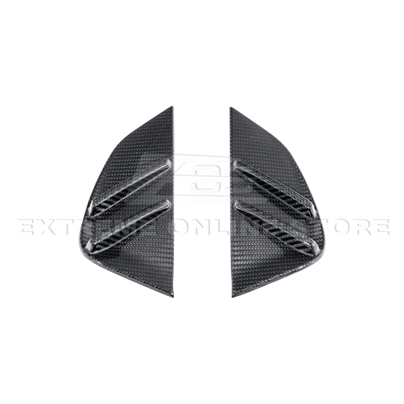 BMW G80 M3 Dry Carbon Fiber Factory Replacement Side Fender Vent Covers 2021-Up