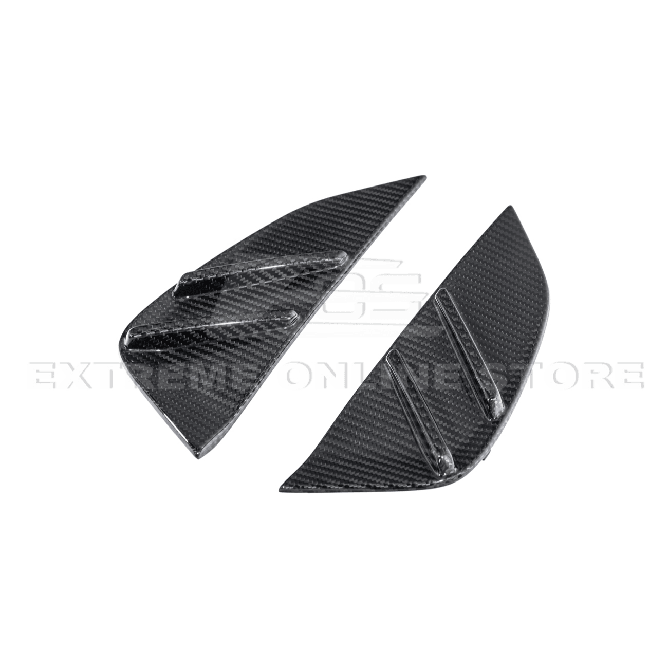 BMW G80 M3 Dry Carbon Fiber Factory Replacement Side Fender Vent Covers 2021-Up