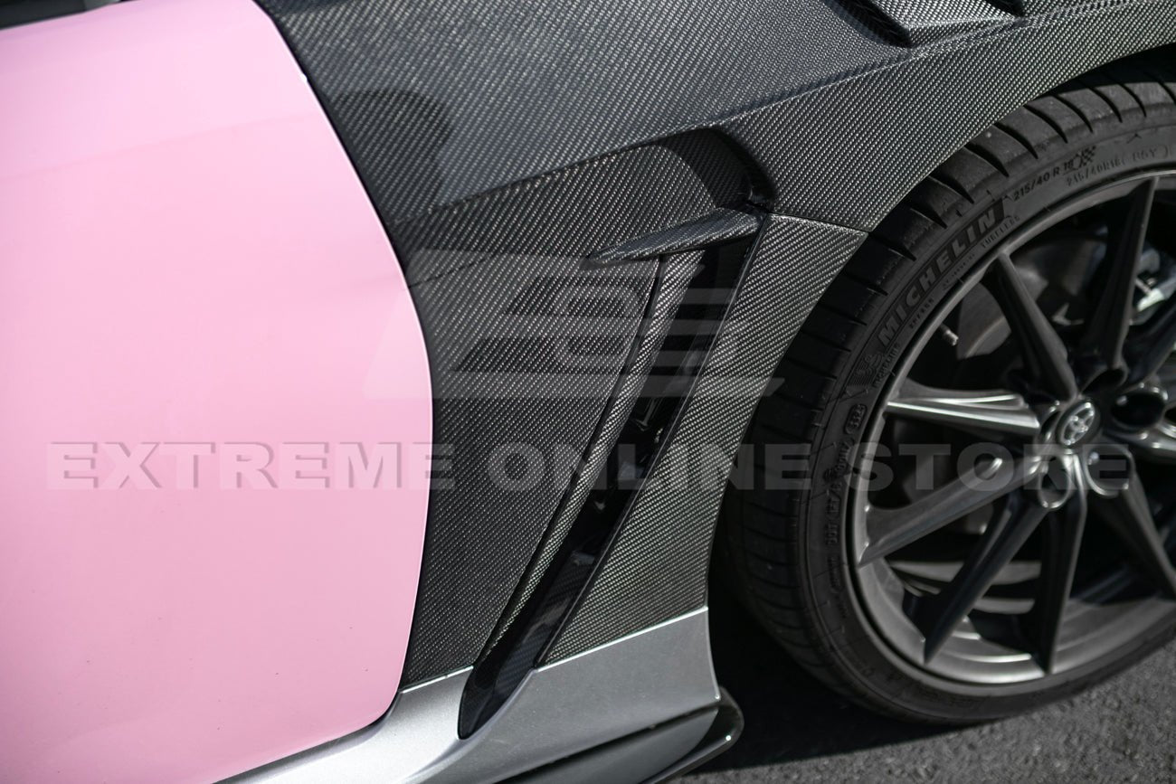 Toyota GR86/Subaru BRZ ZN8 ZD8 JDM Vented Style Carbon Fiber Front Side Fenders 2022-Up