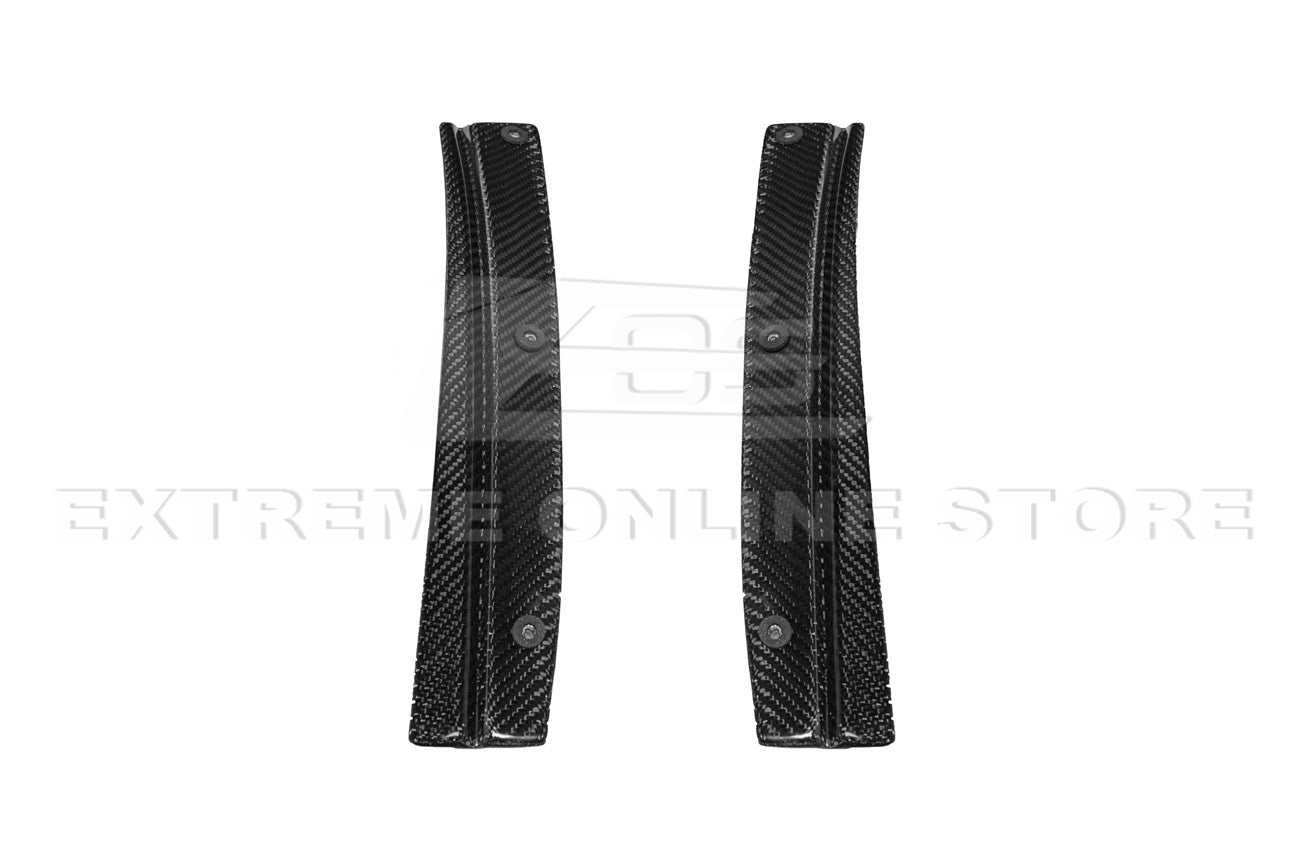 Cadillac CTS-V Alpha Carbon Fiber Front Splitter Side Skirts Wheel Arch Kit 2016-2019