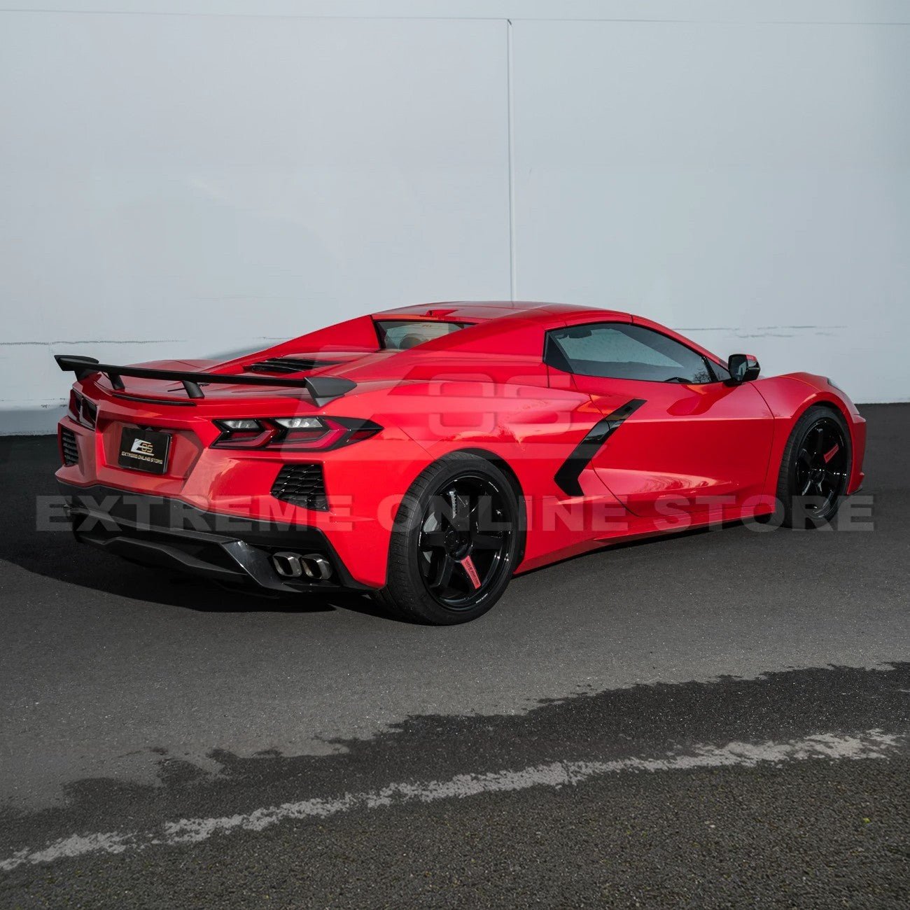 Corvette C8 Z51 Facelifted Style Rear High Wing Spoiler 2020-Up