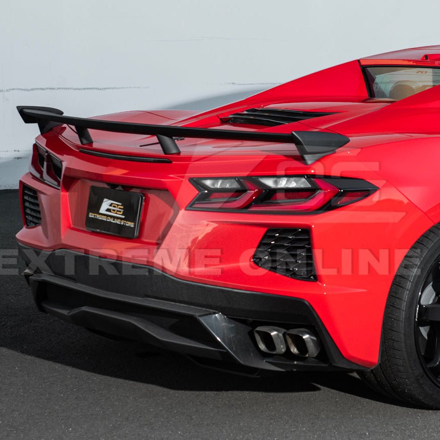 Corvette C8 Z51 Facelifted Style Rear High Wing Spoiler 2020-Up