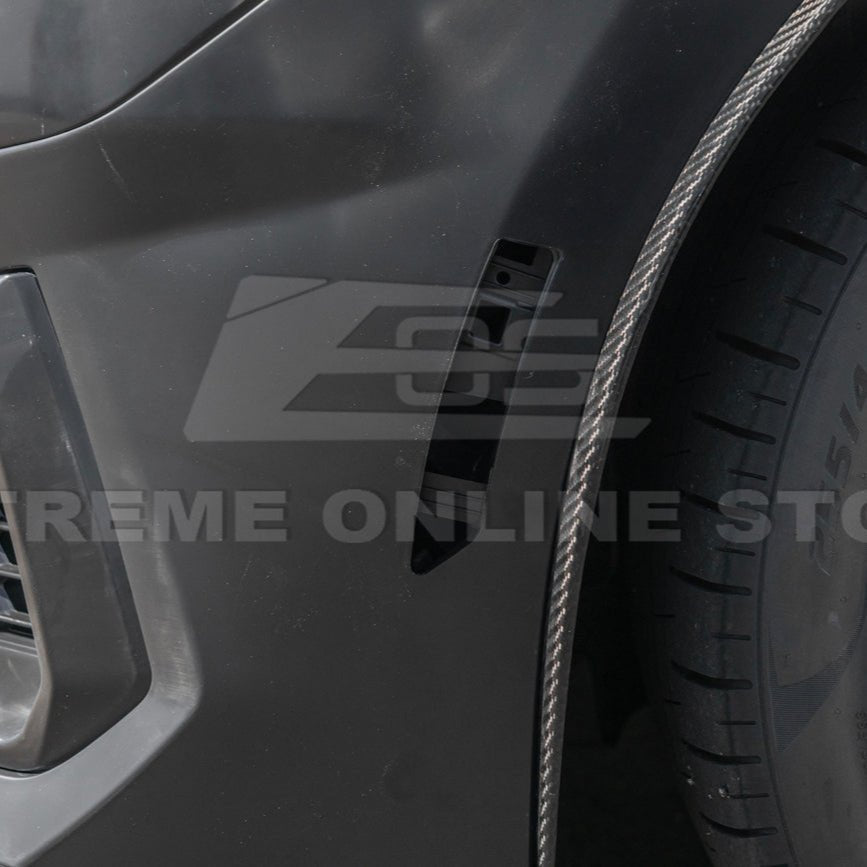 Ford Mustang S650 Dark Horse Style Primed Black Front Bumper Conversion Kit 2024-Up