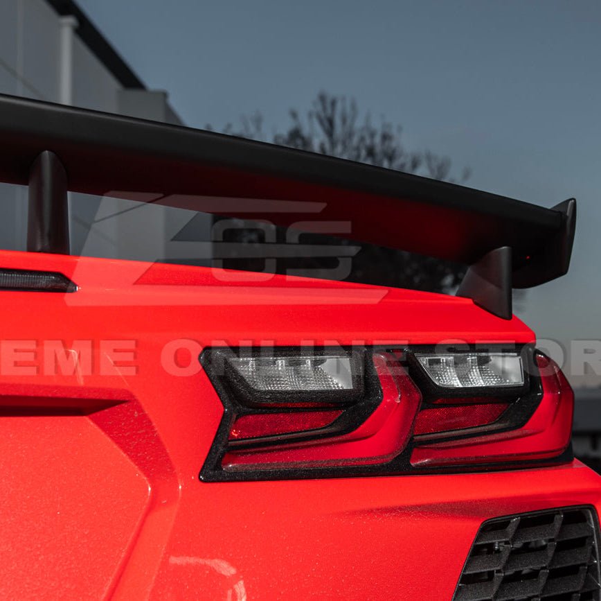 Corvette C8 Z51 Facelifted Style Rear High Wing Spoiler 2020-Up