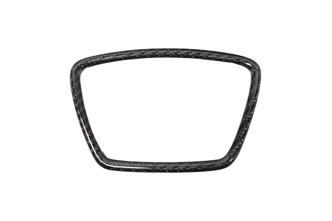 Ford Mustang Mach-E Factory Style Dry Carbon Fiber Steering Wheel Trim 2021-Up