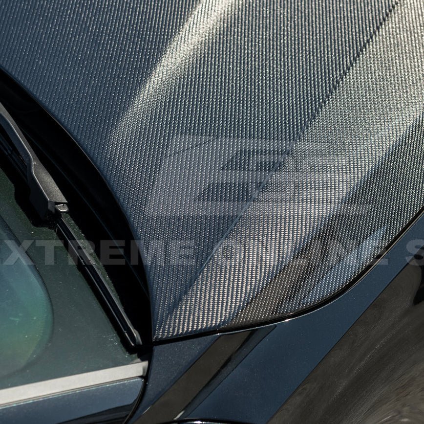 BMW G87 M2 V Style Carbon Fiber Front Vented Heat Extraction Hood 2023-Up