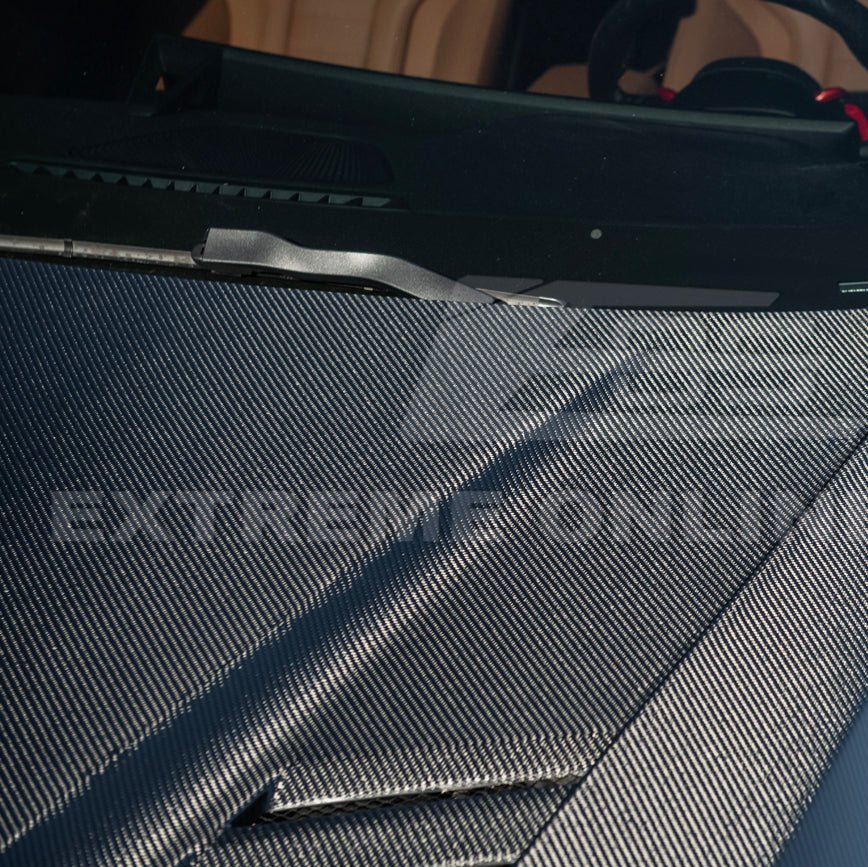 BMW G87 M2 V Style Carbon Fiber Front Vented Heat Extraction Hood 2023-Up