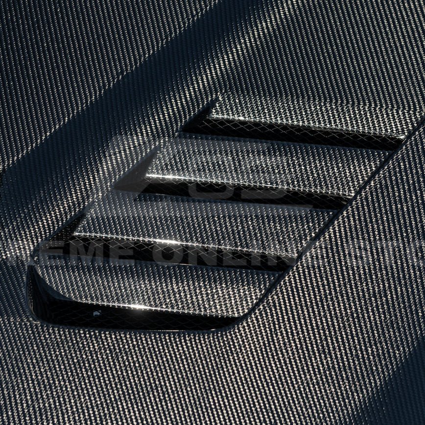 BMW G87 M2 V Style Carbon Fiber Front Vented Heat Extraction Hood 2023-Up