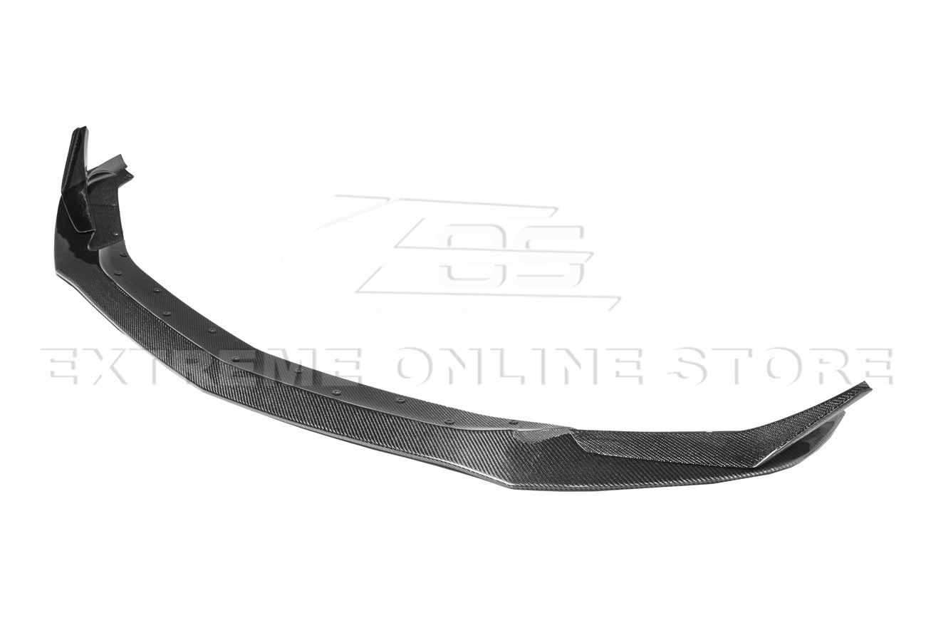 Cadillac CT5 CT5-V Blackwing Style Carbon Fiber Front Lip Splitter Canards 2020-2024