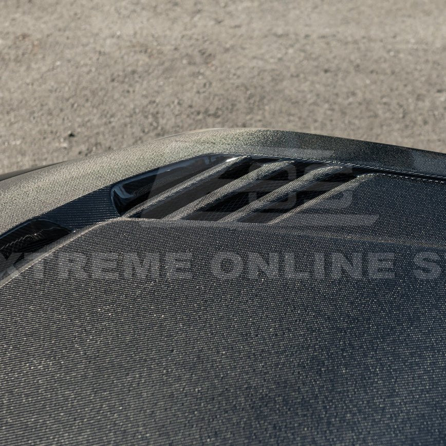 BMW G87 M2 V Style Carbon Fiber Front Vented Heat Extraction Hood 2023-Up