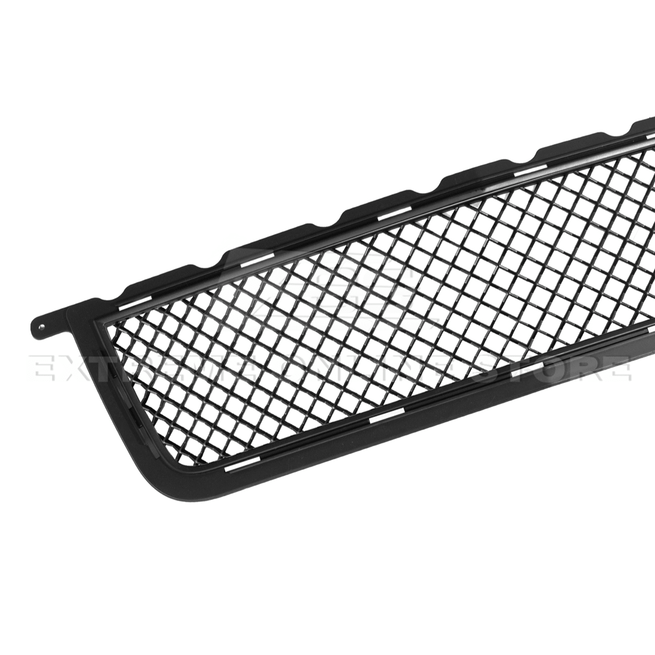 Cadillac CTS-V Diamond Mesh Badgeless Front Upper Lower Grille Set Matte Black 2009-2015