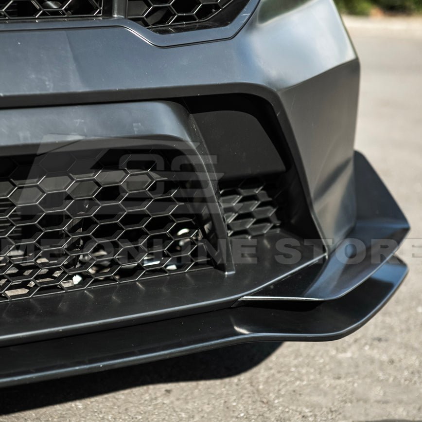 Mustang S650 GTD Style Primed Front Bumper Conversion Kit Grille Lip 2024-Up