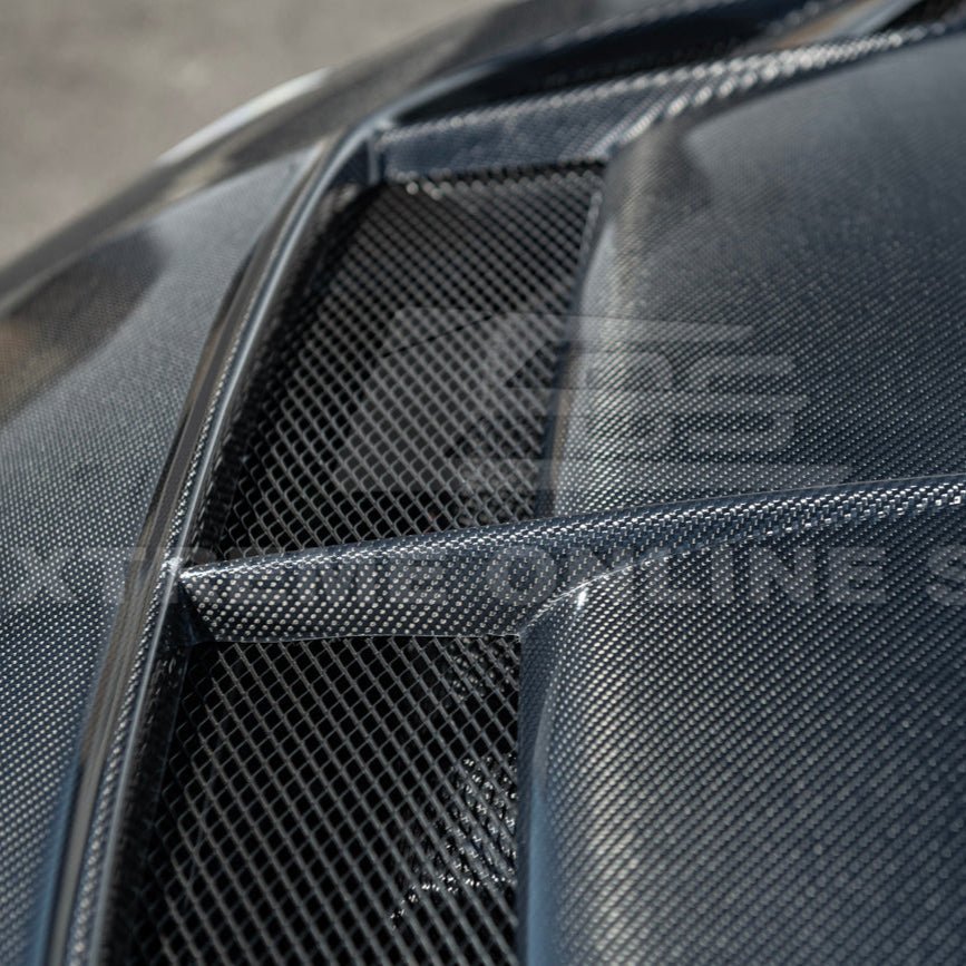 Toyota GR Corolla E210 VRS Style Carbon Fiber Front Vented Hood 2023-Up
