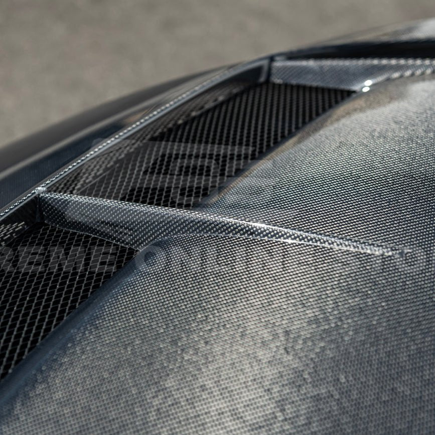 Toyota GR Corolla E210 VRS Style Carbon Fiber Front Vented Hood 2023-Up