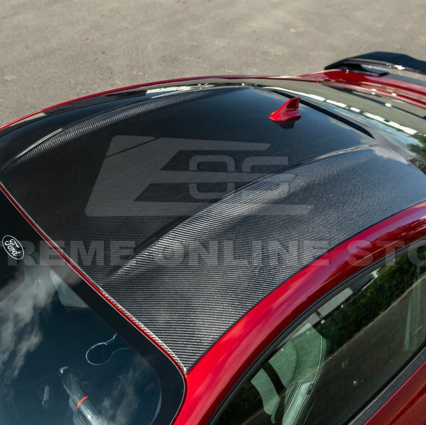 Ford Mustang Dry Carbon Fiber Roof Panel Cover S550 S650 2015–Present