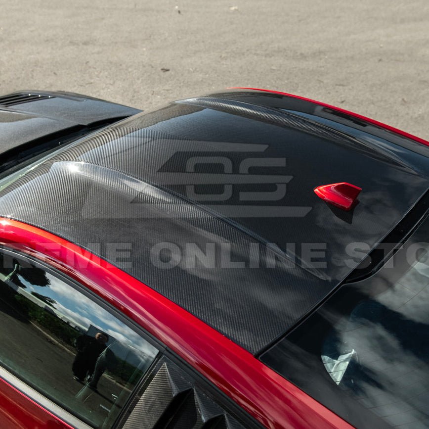 Ford Mustang Dry Carbon Fiber Roof Panel Cover S550 S650 2015–Present