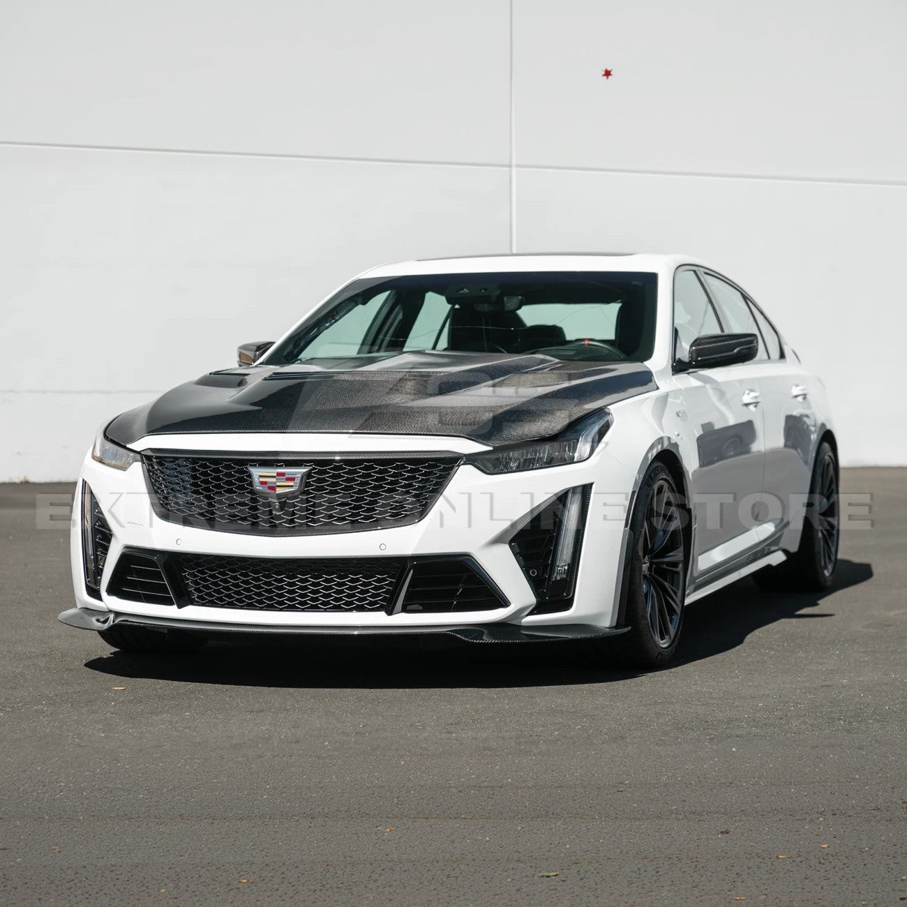 Cadillac CT5-V Blackwing Dry Carbon Fiber Front Upper & Lower Grille Trim 2022-2024