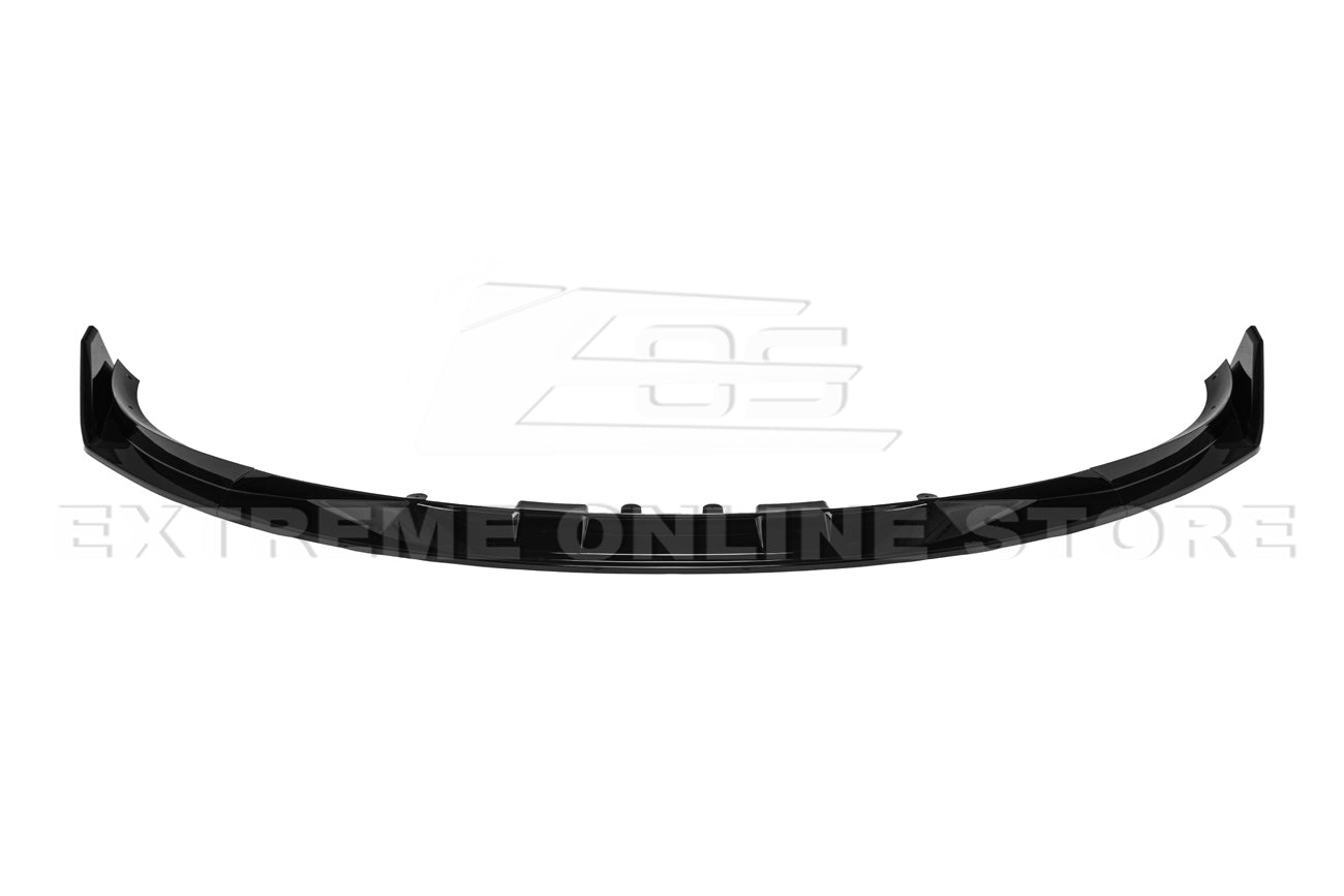 Tesla Model 3 Track Style Gloss Black Front Lip Splitter and Side Skirts Kit 2017-2023