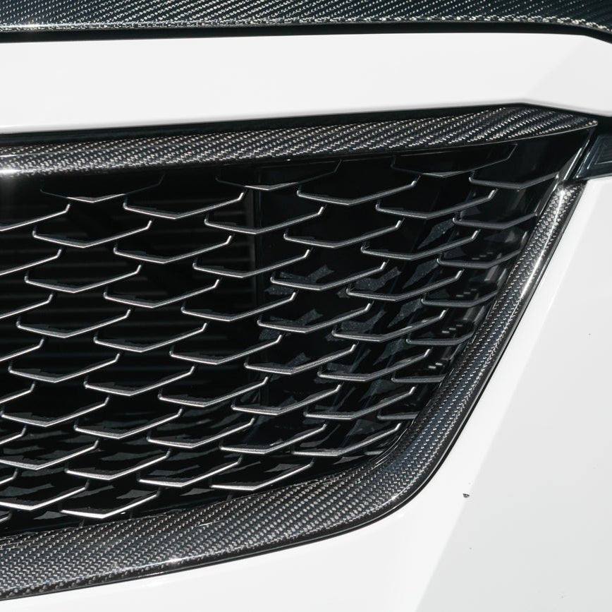 Cadillac CT5-V Blackwing Dry Carbon Fiber Front Upper & Lower Grille Trim 2022-2024